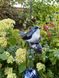 Садовий дзвіночок музика вітру Exner 9x8,3x13 cm синій Німеччина