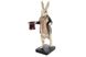 Декоративна фігура-свічник Білий Кролик 34см