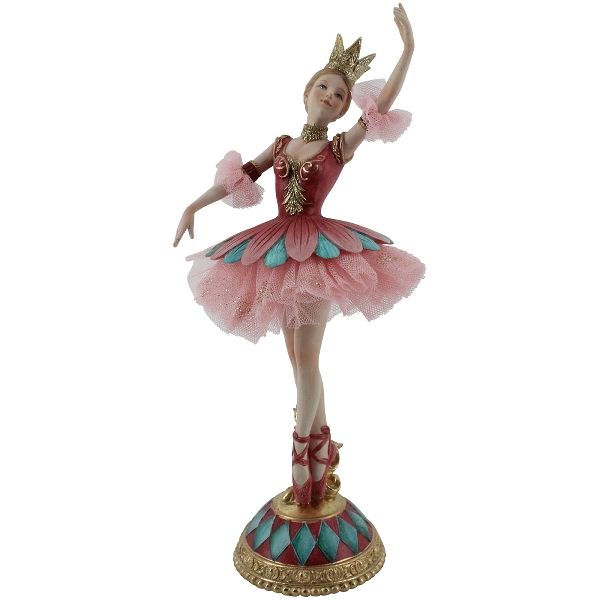 Фото Новогодняя балерина в красном Exner 11x10x27,5 cm Германия