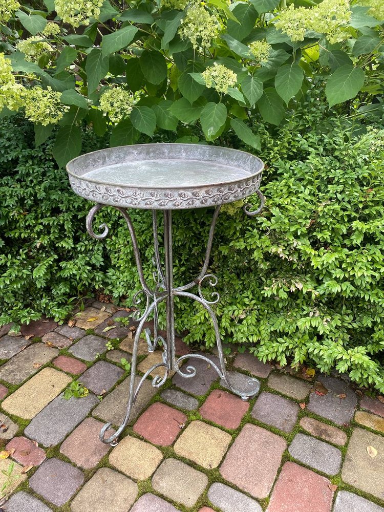 Фото Металевий садовий столик Сampo D39xH62cm Німеччина