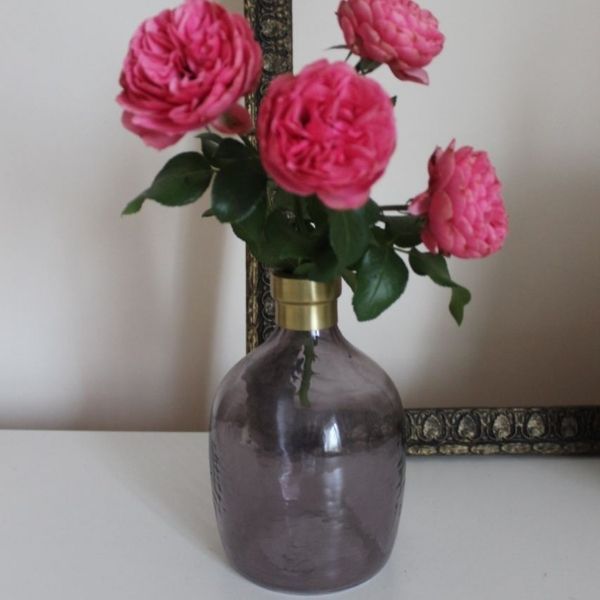 Фото Ваза для цветов с узким горлом Clayre&Eef Ø 18*11 cm