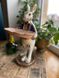 Декоративная фигурка пасхальный кролик с подносом 29 см