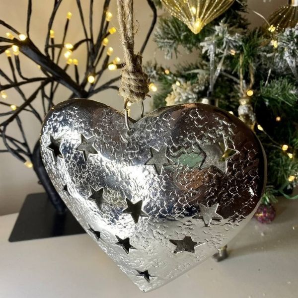 Фото Новогодняя игрушка на елку Exner Сердце 16x16x4 cm Германия