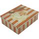 Жестяная коробка для подарков на Новый год Exner AntiQue 16x21x6,5 cm