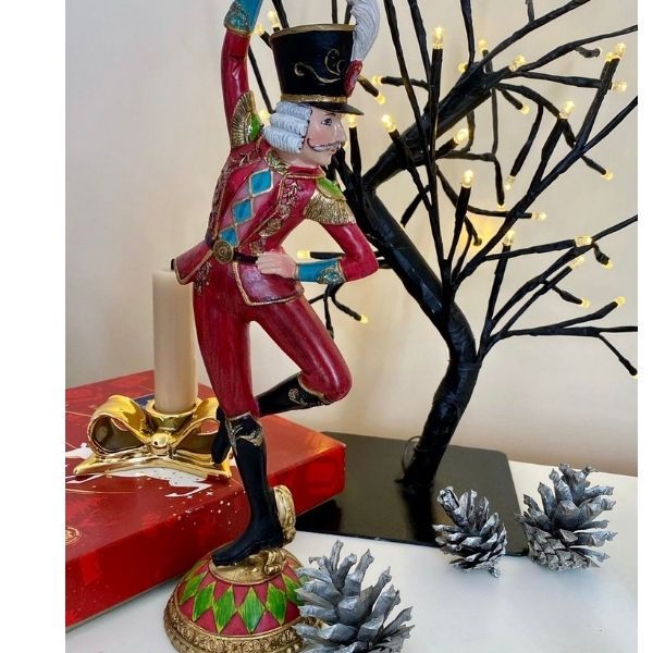 Фото Декоративна новорічна фігурка Exner Cолдатик 9x7,8x29,4 cm