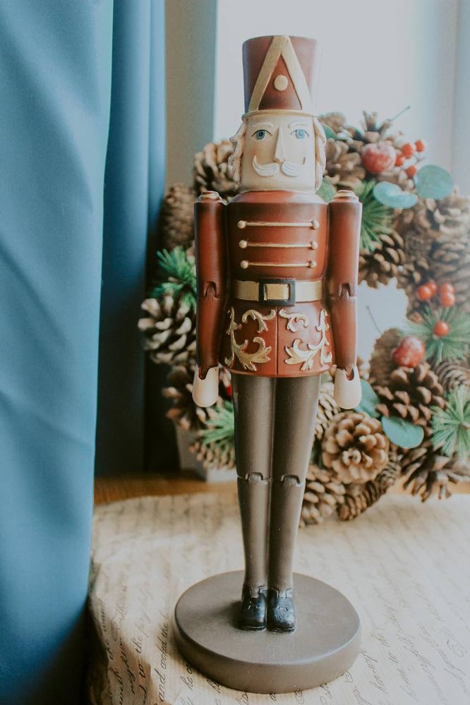 Фото Новорічна іграшка під ялинку Exner Лускунчик 10,5x10,5x32 cm Німеччина