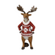 Декоративна новорічна фігурка "Ельф у светрі" 13,5x11,5xH31,5cm