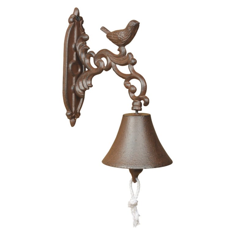 Фото Дзвіночок чавунний з птахом Esschert Design 10,6x19,3x24 Голландия