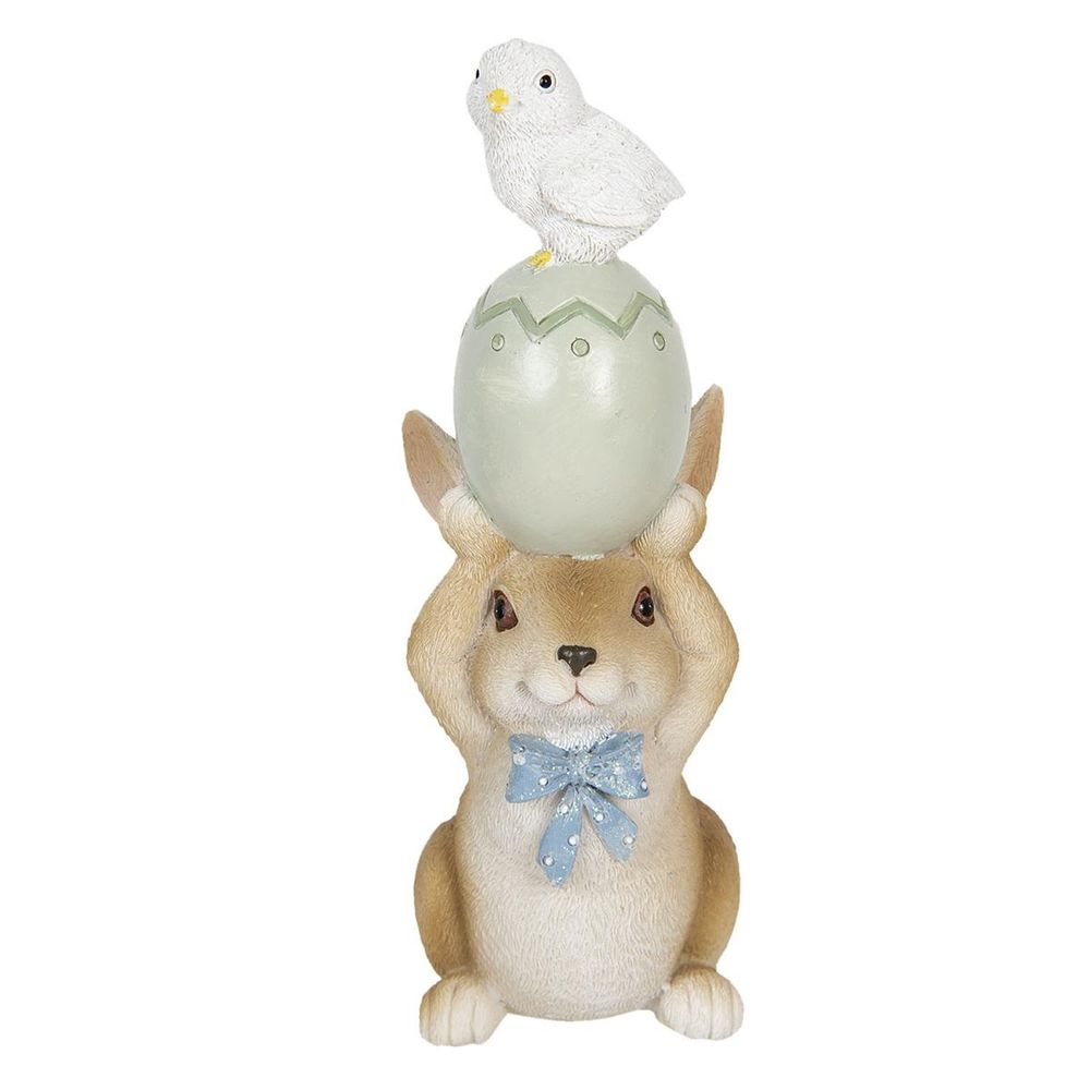 Фото Декоративна фігурка Clayre & Eef "Сильний кролик" - уцінка
