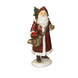 Новогодняя фигурка Дед Мороз с подарком Campo 8,5x7xH17cm