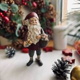 Фото Новорічна фігурка під ялинку Exner Санта з подарунками 9x6,5x18,2 cm Німеччина
