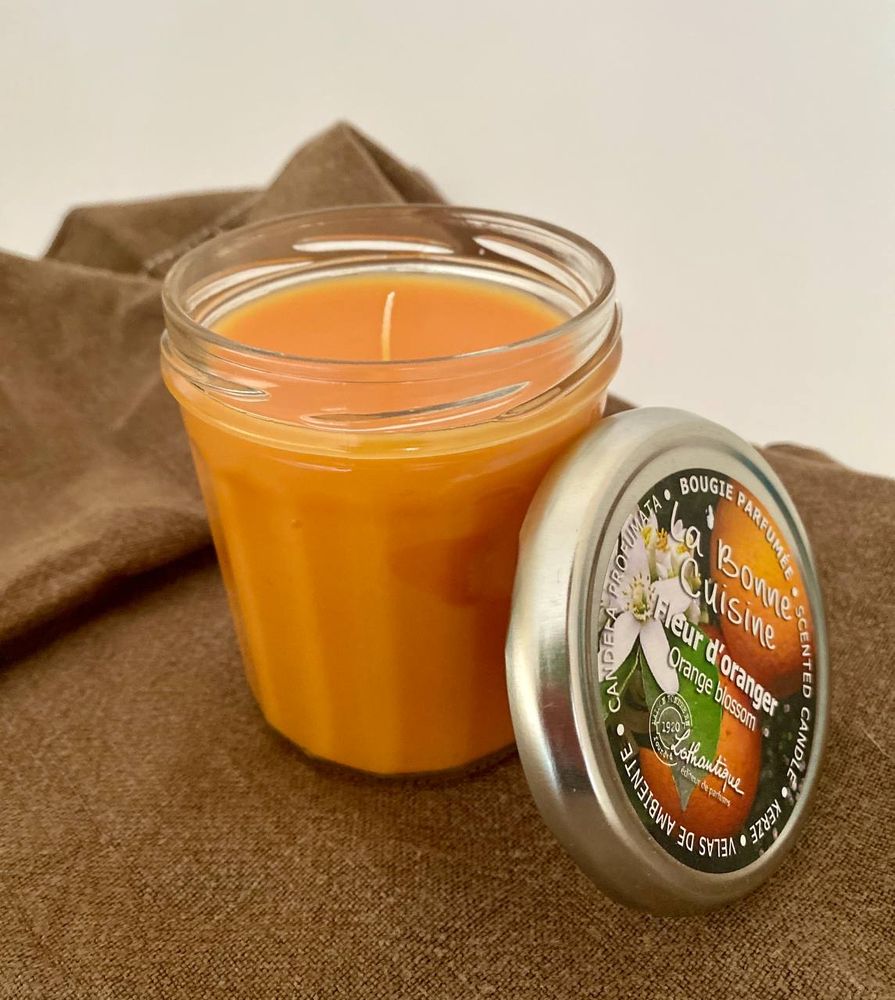 Фото Соевая ароматическая свечка Lothantique "Цветок апельсина" 220 грамм 50 часов Франция